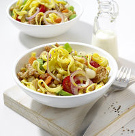 Indischer Nudelsalat