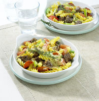 Nudelgratin mit Lamm