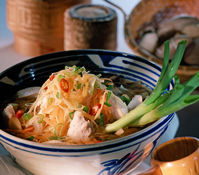 Asiatische Nudelsuppe