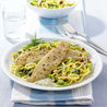 Pangasius mit Wirsing-Nuss-Sp�tzle